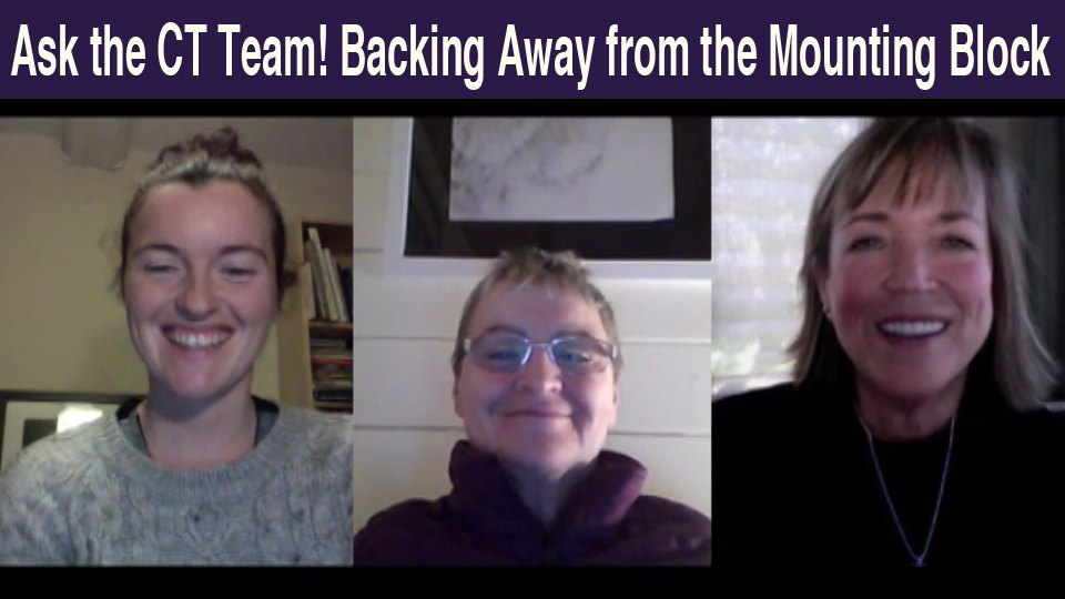 Ask The Team! - Backing Away From The Mounting Block